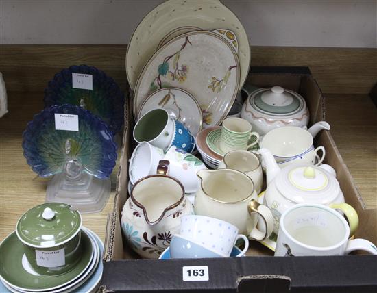 A collection of mixed Susie Cooper teaware etc